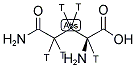 GLUTAMINE, L-[2,3,4-3H] Struktur