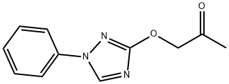 1-[(1-PHENYL-1H-1,2,4-TRIAZOL-3-YL)OXY]ACETONE Struktur