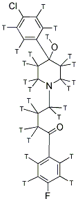 HALOPERIDOL, [3H(G)]- Struktur