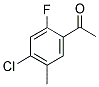 4'-CHLORO-2'-FLUORO-5'-METHYLACETOPHENONE Struktur