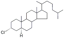 3-CHLORO-17-(1,5-DIMETHYLHEXYL)-10,13-DIMETHYLPERHYDROCYCLOPENTA[A]PHENANTHRENE Struktur