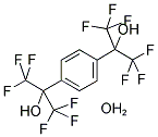 ALPHA,ALPHA,ALPHA',ALPHA'-TETRAKIS(TRIFLUOROMETHYL)-1,4-BENZENEDIMETHANOL HYDRATE Struktur