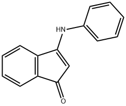 3-(PHENYLAMINO)INDEN-1-ONE Struktur