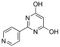 2-(4-PYRIDYL)-4,6 DIHYDROXY PYRIMIDINE Struktur