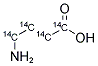 AMINOBUTYRIC ACID, GAMMA-[14C(U)]- Struktur