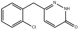 6-(2-CHLOROBENZYL)-3-PYRIDAZINOL Struktur