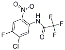 N1-(5-CHLORO-4-FLUORO-2-NITROPHENYL)-2,2,2-TRIFLUOROACETAMIDE Struktur