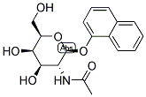 1-NAPHTHYL-N-ACETYL-BETA-D-GALACTOSAMINIDE Struktur