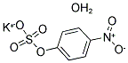 4-NITROPHENYL SULFATE POTASSIUM SALT MONOHYDRATE Struktur