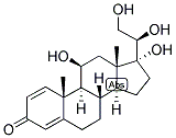 1,4,PREGNADIEN-11-BETA, 17,20-BETA, 21-TETROL-3-ONE Struktur