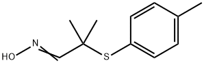 2-METHYL-2-[(4-METHYLPHENYL)SULFANYL]PROPANAL OXIME Struktur