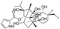 RYANODINE, [9,21-3H(N)]- Structure