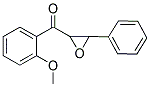 (2-METHOXYPHENYL)(3-PHENYLOXIRAN-2-YL)METHANONE Struktur