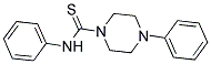 (PHENYLAMINO)(4-PHENYLPIPERAZINYL)METHANE-1-THIONE Struktur