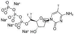 DCTP, TETRASODIUM SALT, [5,5'-3H]- Struktur