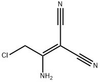 2-(1-AMINO-2-CHLOROETHYLIDENE)MALONONITRILE Struktur