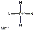 PLATINUM MAGNESIUM CYANIDE Struktur