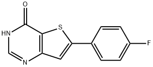 6-(4-FLUOROPHENYL)-3,4-DIHYDROTHIENO[3,2-D]-PYRIMIDIN-4-ONE