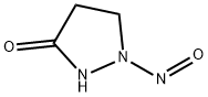 1-NITROSOTETRAHYDRO-3H-PYRAZOL-3-ONE Struktur