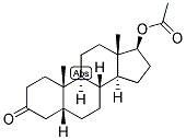 5-BETA-ANDROSTAN-17-BETA-OL-3-ONE ACETATE Struktur