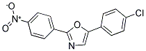 5-(4-CHLORO-PHENYL)-2-(4-NITRO-PHENYL)-OXAZOLE Struktur