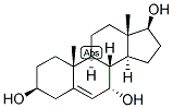 5-ANDROSTEN-3-BETA-, 7-ALPHA, 17-BETA-TRIOL Struktur