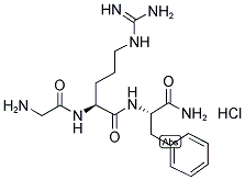 H-GLY-ARG-PHE-NH2 HCL Struktur