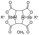 POTASSIUM ANTIMONYL TARTRATE HEMIHYDRATE Struktur