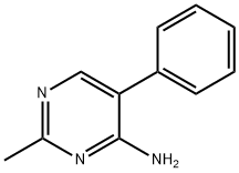 2-METHYL-5-PHENYLPYRIMIDIN-4-AMINE Struktur