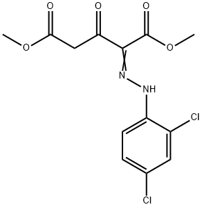 DIMETHYL 2-[2-(2,4-DICHLOROPHENYL)HYDRAZONO]-3-OXOPENTANEDIOATE