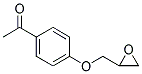 1-[4-(OXIRAN-2-YLMETHOXY)PHENYL]ETHANONE Structure