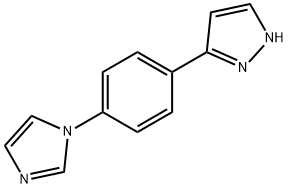 5-[4-(1H-IMIDAZOL-1-YL)PHENYL]-1H-PYRAZOLE Struktur