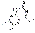 N-(3,4-DICHLOROPHENYL)-N'-[(DIMETHYLAMINO)METHYLENE]THIOUREA Struktur