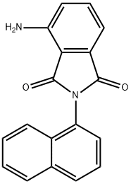 4-AMINO-2-NAPHTHALEN-1-YL-ISOINDOLE-1,3-DIONE Struktur