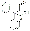 3-OXO-1-PHENYL-1-INDANECARBOXYLIC ACID Struktur