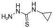 1-CYCLOPROPYLHYDRAZINECARBOTHIOAMIDE Struktur