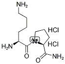 H-LYS-PRO-NH2 2 HCL Struktur