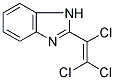 2-(1,2,2-TRICHLOROVINYL)-1H-BENZO[D]IMIDAZOLE Struktur