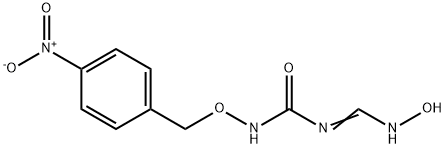 N-[(HYDROXYIMINO)METHYL]-N-[(4-NITROBENZYL)OXY]UREA Struktur