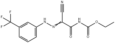 ETHYL N-(2-CYANO-2-(2-[3-(TRIFLUOROMETHYL)PHENYL]HYDRAZONO)ACETYL)CARBAMATE