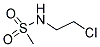 METHANESULPHONYL-2-CHLOROETHYLAMIDE Struktur