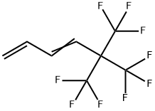 5,5-BIS(TRIFLUOROMETHYL)-6,6,6-TRIFLUOROHEXA-1,3-DIENE Struktur