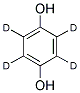 1,4-DIHYDROXYBENZENE (RING-D4) Struktur