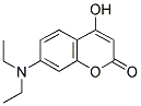 7-DIETHYLAMINO-4-HYDROXY-CHROMEN-2-ONE Struktur