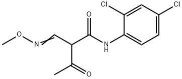 N-(2,4-DICHLOROPHENYL)-2-[(METHOXYIMINO)METHYL]-3-OXOBUTANAMIDE Struktur