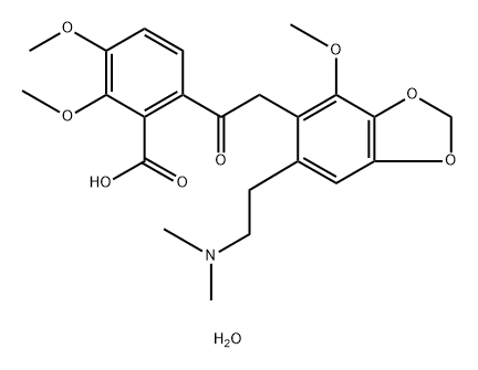 NARCEINE TRIHYDRATE Struktur