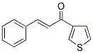 3-PHENYL-1-(3-THIENYL)PROP-2-EN-1-ONE Struktur