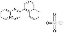 2-(1-NAPHTHYL)PYRIDO[1,2-A]PYRIMIDIN-5-IUM PERCHLORATE Struktur