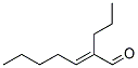 2-PROPYL-2-HEPTENAL Struktur
