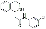 N-(3-CHLOROPHENYL)-2-(1,2,3,4-TETRAHYDRO-1-ISOQUINOLINYL)ACETAMIDE Struktur